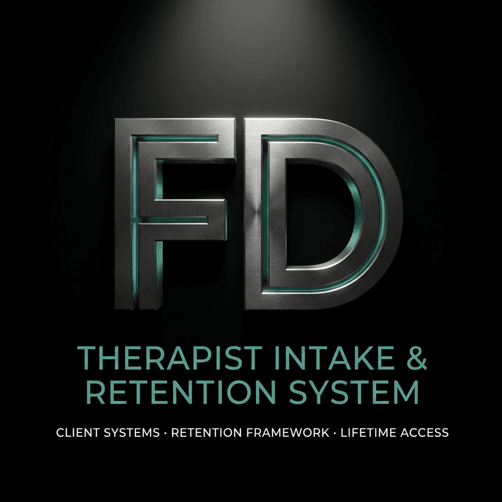 Therapist Client Intake & Retention System Blueprint