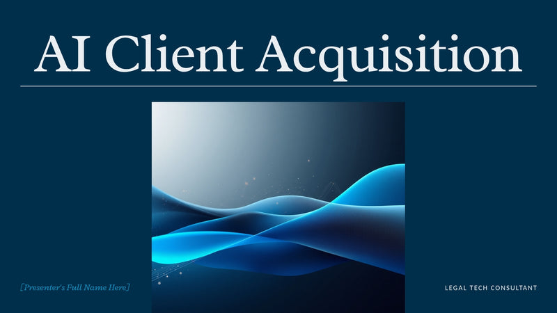 Law Firm Intake & Follow-up System — AI Client Acquisition Blueprint by FAKHERI Digital