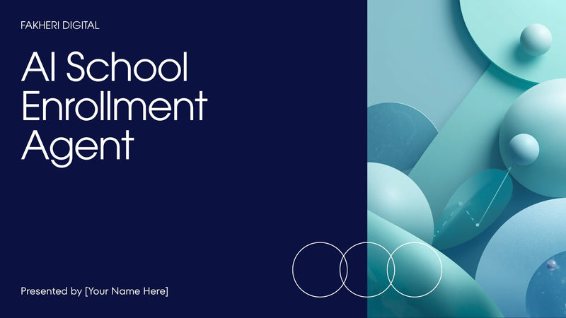AI School Enrollment Agent Blueprint — FAKHERI Digital — Complete automation system for tutoring centers